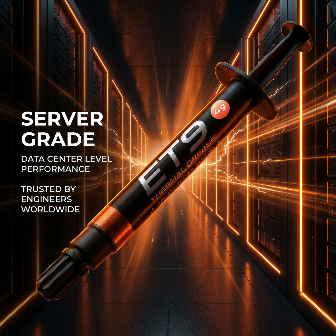 ET9 thermal grease in a server environment